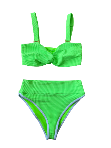 Isle of Palms Bandeau - Lime