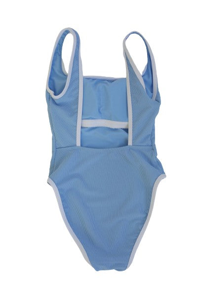 Ocean Isle One Piece- Carolina Blue
