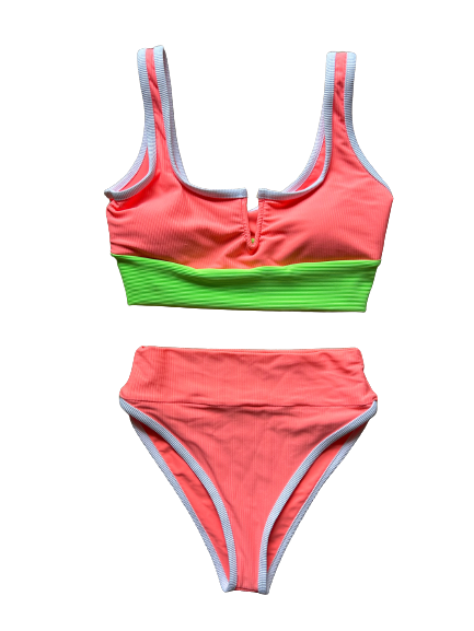 Kiawah Bottom- Neon Coral