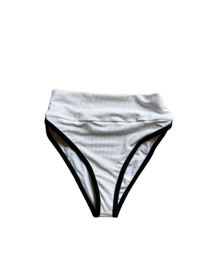 Kiawah Bottom- White/Black Trim