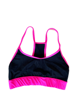 Load image into Gallery viewer, Maui Top- Black/Neon Pink
