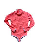 Mini Lain Rashguard- Neon Coral