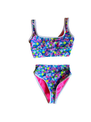 Kiawah Bottom- Neon Floral
