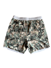 Load image into Gallery viewer, Mens Sunset Beach Boardshorts- Coastal Camo
