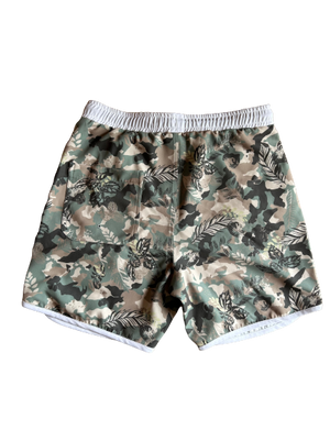 Mens Sunset Beach Boardshorts- Coastal Camo