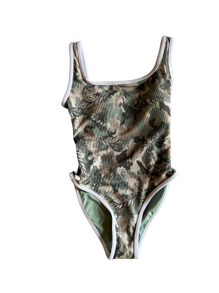 Ocean Isle One Piece- Coastal Camo