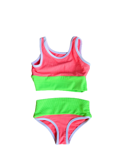 Mini Lain Bikini- Electric Watermelon