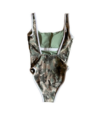 Ocean Isle One Piece- Coastal Camo