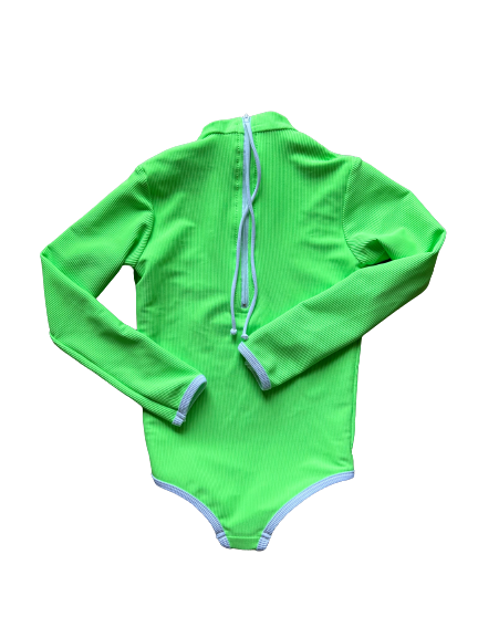 Mini Lain Rashguard- Neon Lime