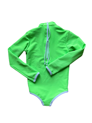 Mini Lain Rashguard- Neon Lime
