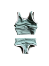Mini Lain Bikini Set- Eucalyptus