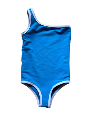 MINI ONE SHOULDER- COBALT