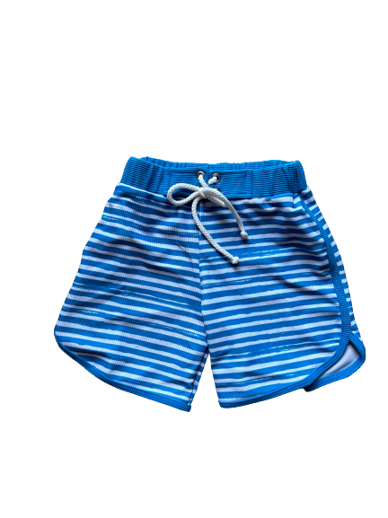 Mini Ro Trunks- Cobalt Stripe