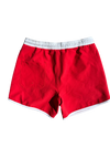 Mens Sunset Beach Boardshort- Red- Short Version