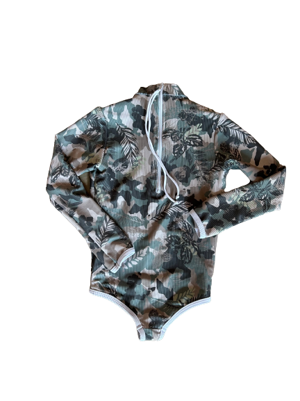 Mini Lain Rashguard- Coastal Camo