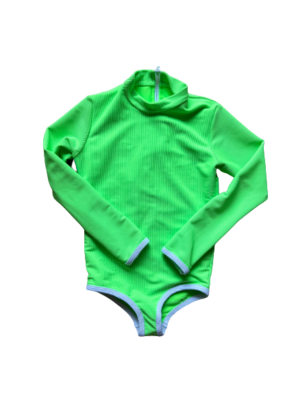 Mini Lain Rashguard- Neon Lime