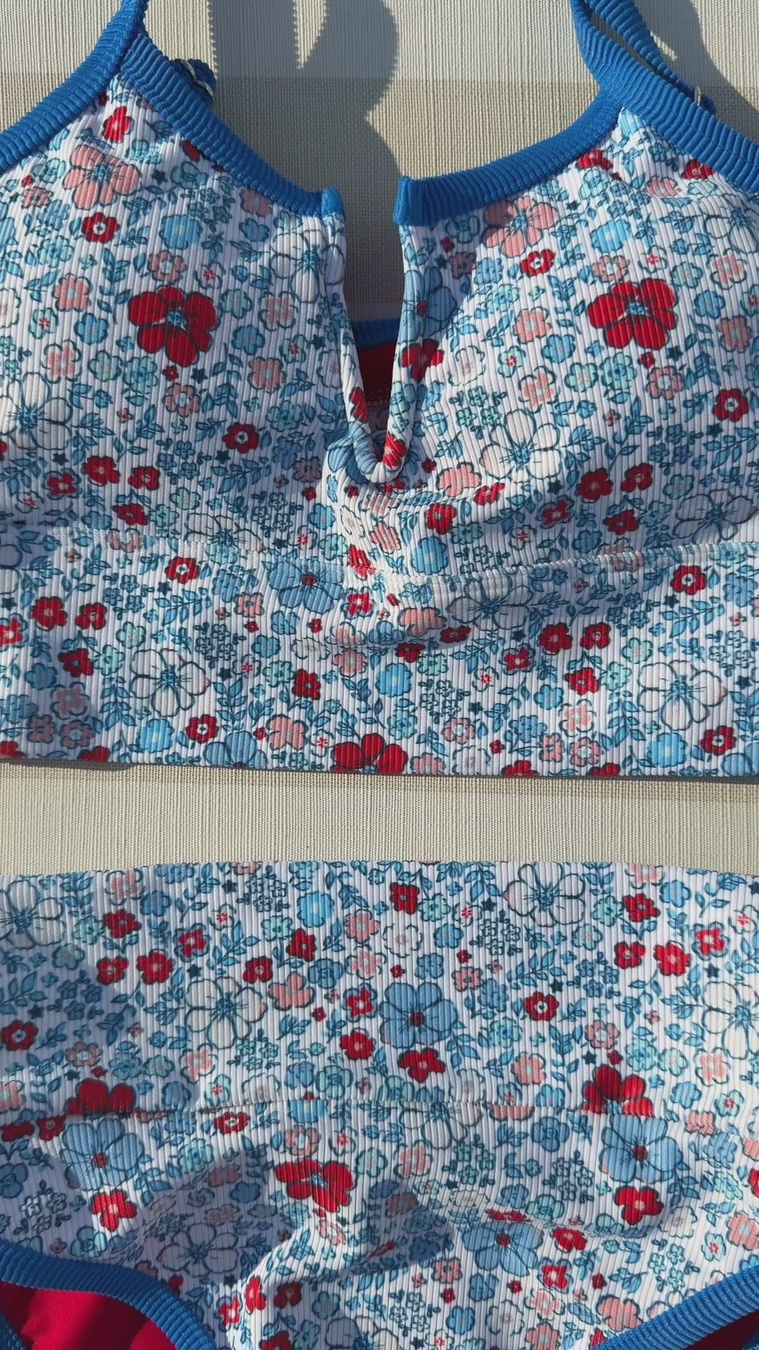 Seabrook Skinny Top - Patriotic Peony