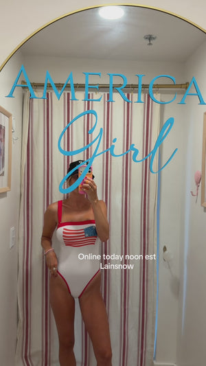 Baywatch One Piece- American Honey