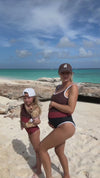 Ocean Isle One Piece- Cheerwine