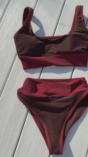 Bikini Bottom- Chocolate Raspberry