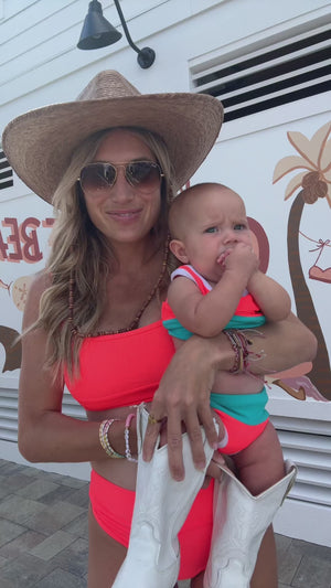 Mini Lain Bikini- Miami Dolphins