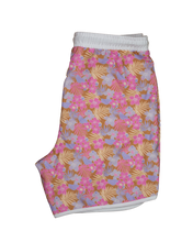 Load image into Gallery viewer, Mens Sunset Beach Boardshorts- Tiare Hawaii Palm Floral (7126819406007)
