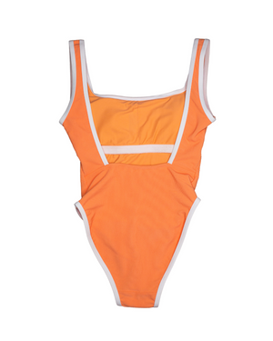 Ocean Isle Women's One Piece - Cantaloupe (6922365665463)