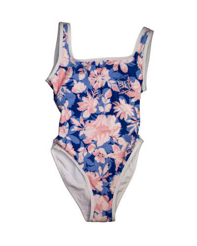 Ocean Isle One Piece- Montage Blue/Pink Tiare Hawaii X LainSnow (7113341665463)