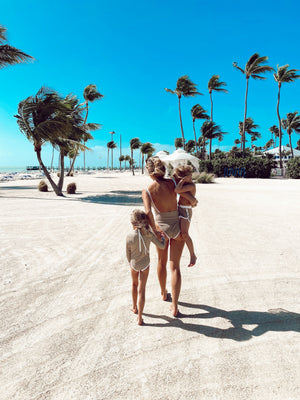 Ocean Isle Women's One Piece - Sand (6278167068855)