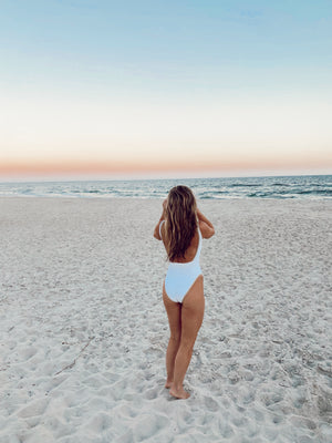 PREORDERS CLOSED Ocean Isle One Piece- Coconut (7051156258999)