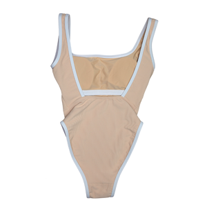 PREORDERS CLOSED Ocean Isle One Piece- Champagne (7098569294007)