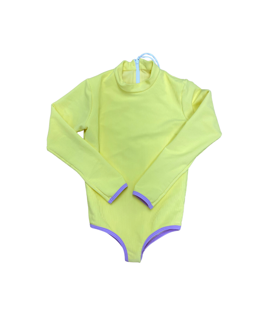 COMING SOON! Lain Mini Rashguard - Lemon/Lilac (7160924995767)