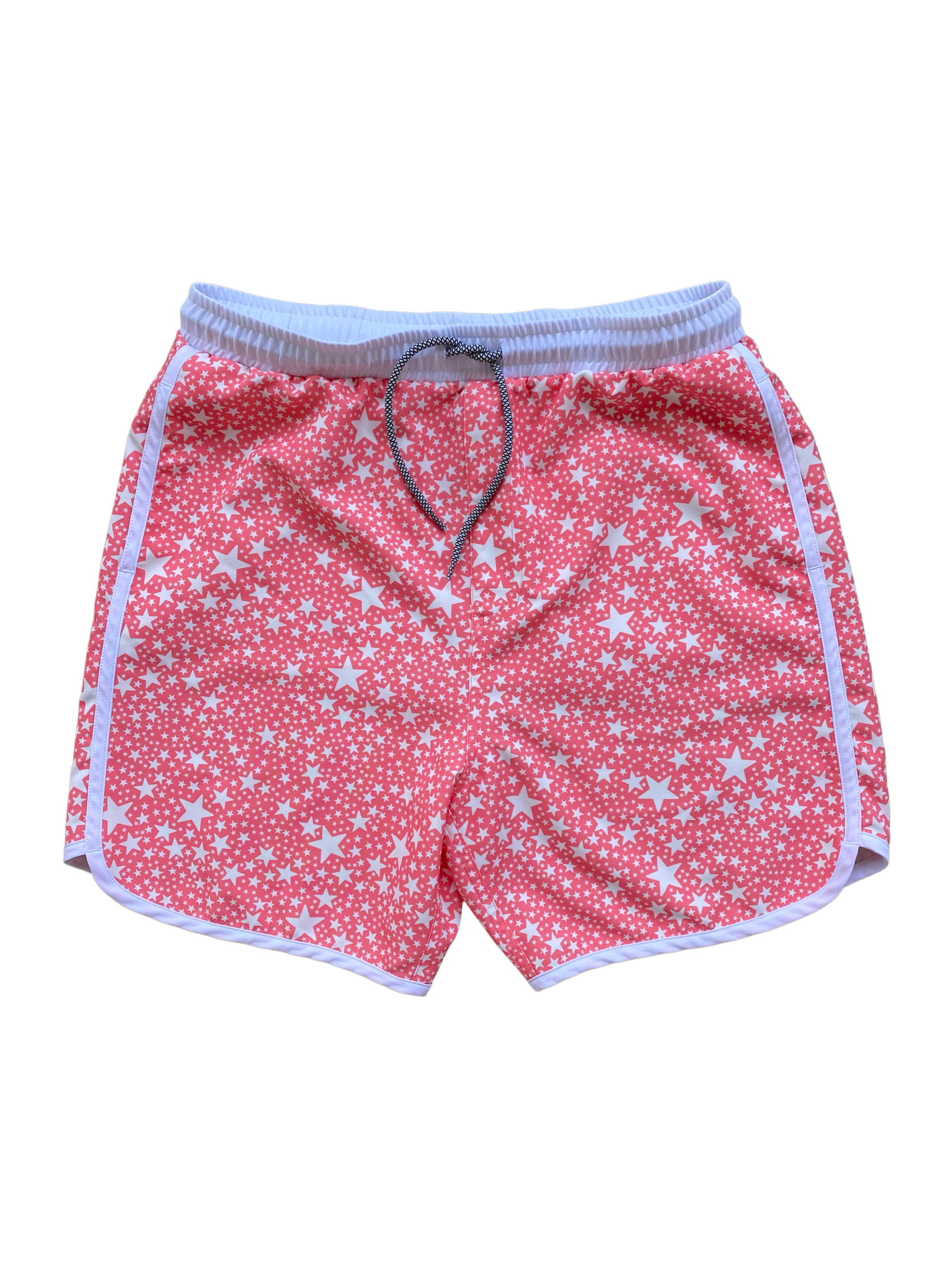 Mens Sunset Beach Boardshorts- Coral Stars X Tiare Hawaii (7148611993783)