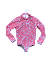 Load image into Gallery viewer, Lain Mini Rashguard- Coral Stars X Tiare Hawaii (7148617662647)
