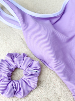LainSnow X Shop Chelsea King Rib Srunchie- Lilac Classic (7129904545975)