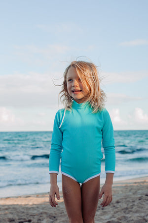 Lain Mini Rashguard - Sea (6278185255095)