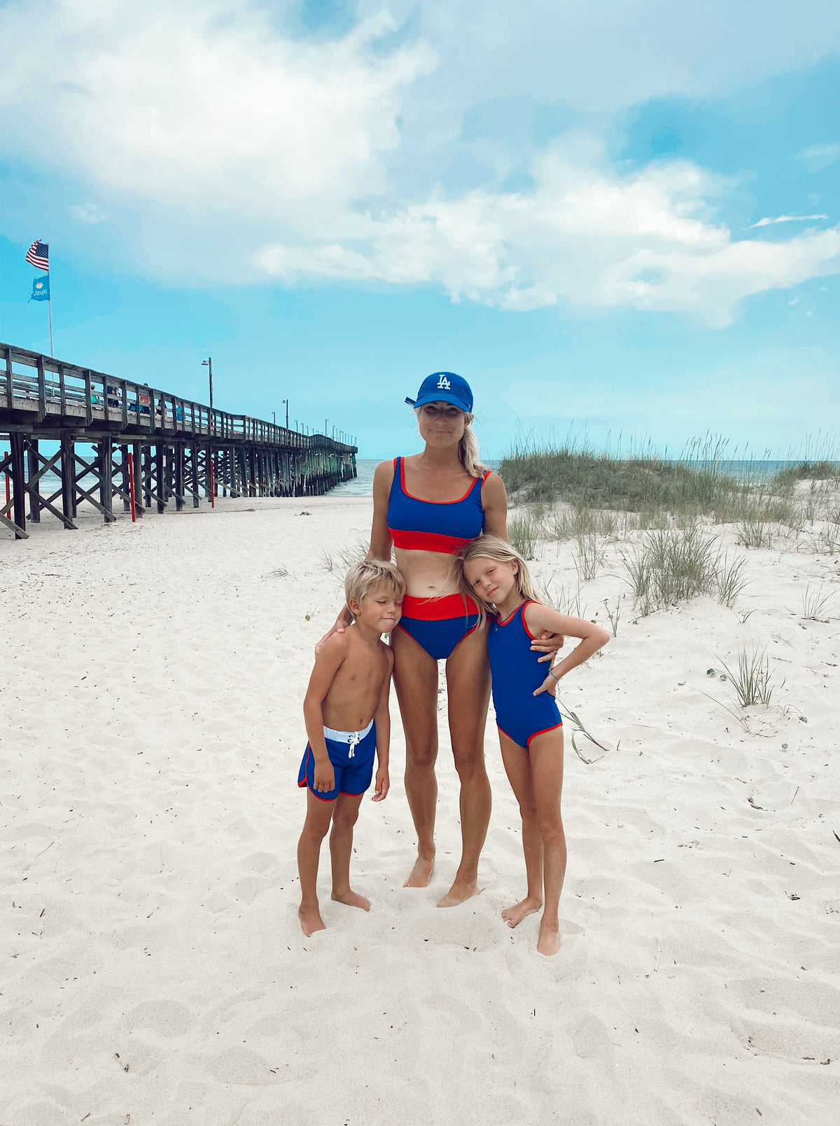 Charleston Mini One Piece- America (7150137180343)