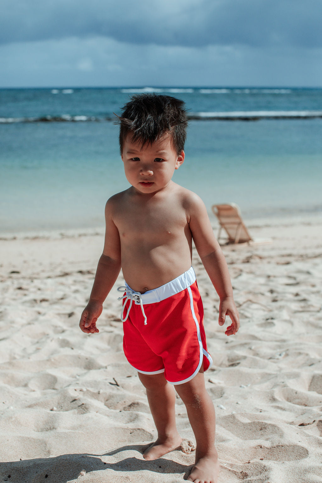 Mini Ro Trunks- Red (7142147588279)