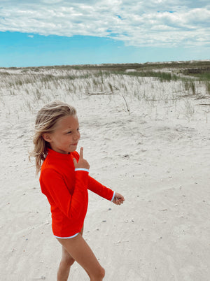 Lain Mini Rashguard- Red (7142063669431)