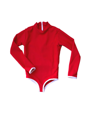 Lain Mini Rashguard- Red (7142063669431)