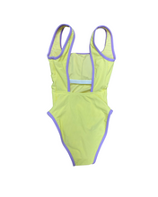 Load image into Gallery viewer, COMING SOON! Ocean Isle One Piece- Lemon/Lilac (7160927092919)
