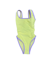 Load image into Gallery viewer, COMING SOON! Ocean Isle One Piece- Lemon/Lilac (7160927092919)
