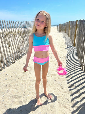 Mini Lain Bikini Set- Cotton Candy 2.0