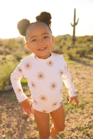 Mini Lain Rashguard- Desert Sun -Alyssa Fluellen X LainSnow Collab