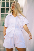 Load image into Gallery viewer, Launching Friday- Alys Beach Terry Set- White (7218571608247)
