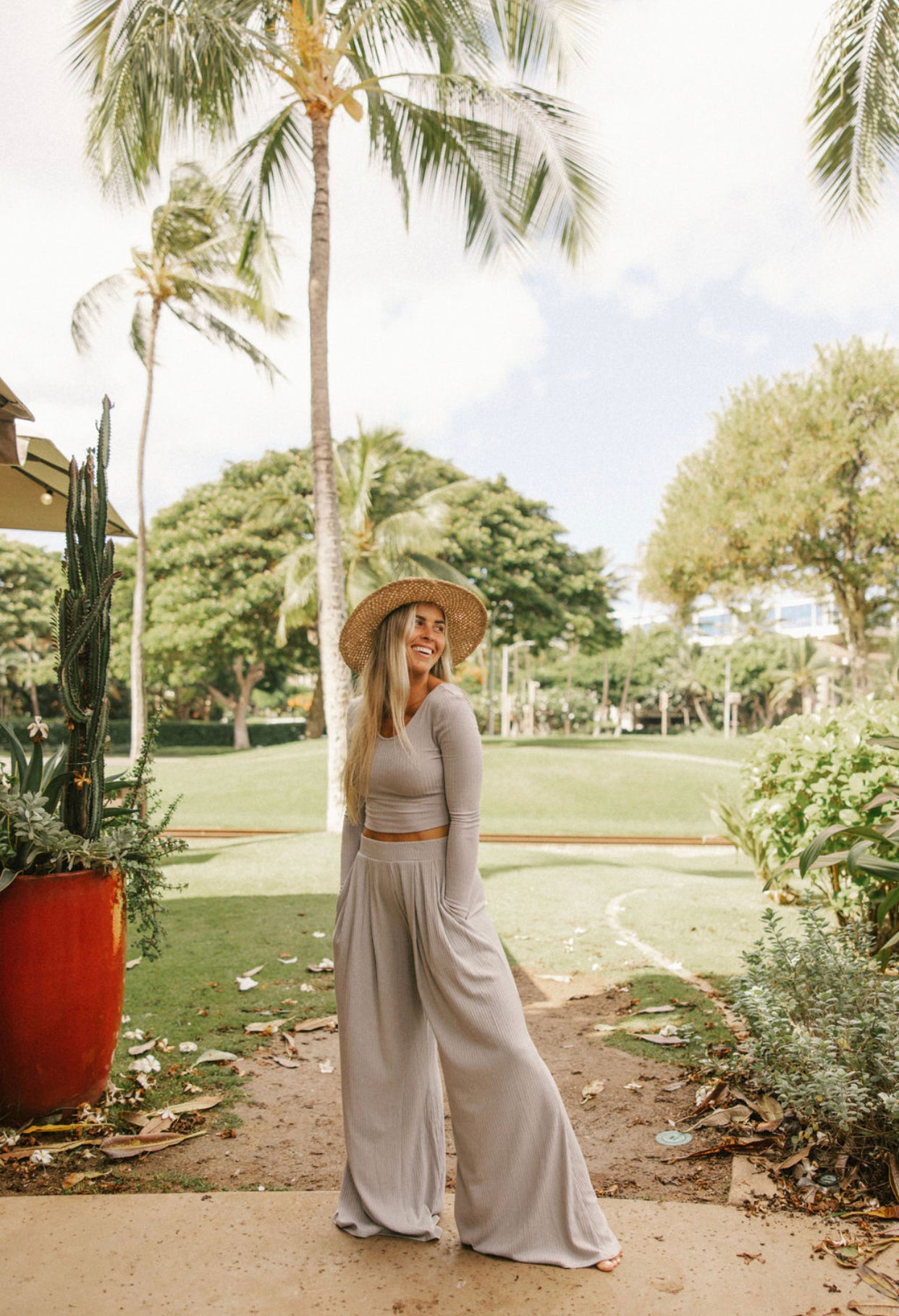 Launching Friday! Rosemary Ribbed Top- Dove (7218469339319)