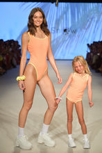 Load image into Gallery viewer, COMING SOON! Charleston Mini One Piece- Cantaloupe/Lemon (7160925913271)
