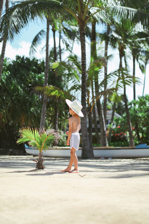 Mini Ro Trunks- Dove