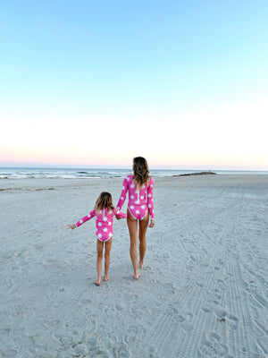 OBX Rashguard- Retro Daisy Print