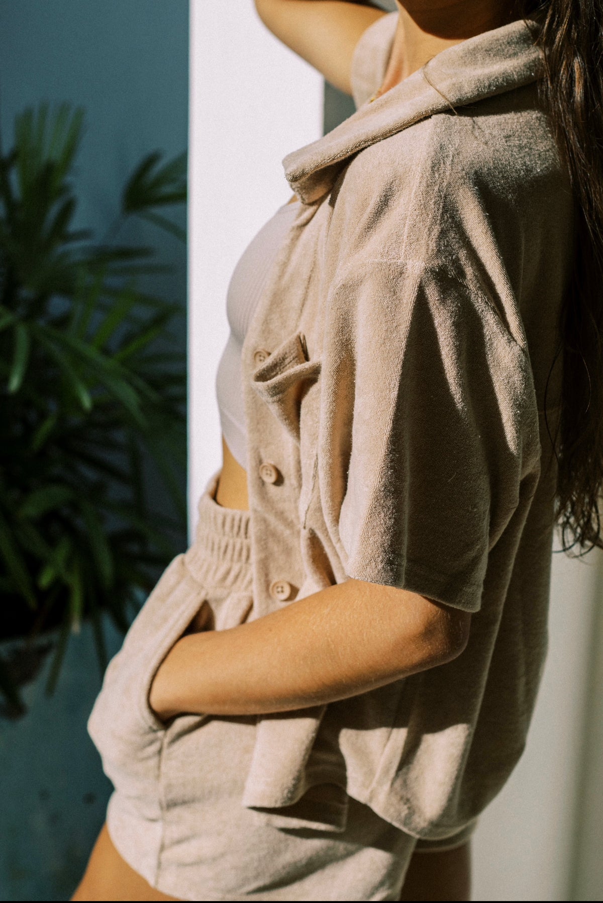 Launching Friday! Alys Beach Terry Set- Cocoa (7218572951735)